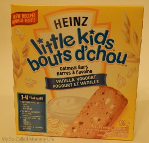Heinz Little Kids Oatmeal Bars
