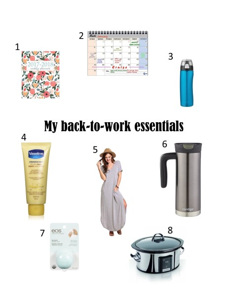 my so-called mommy life back to work essentials