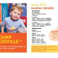 Kidville Toronto Camp Info